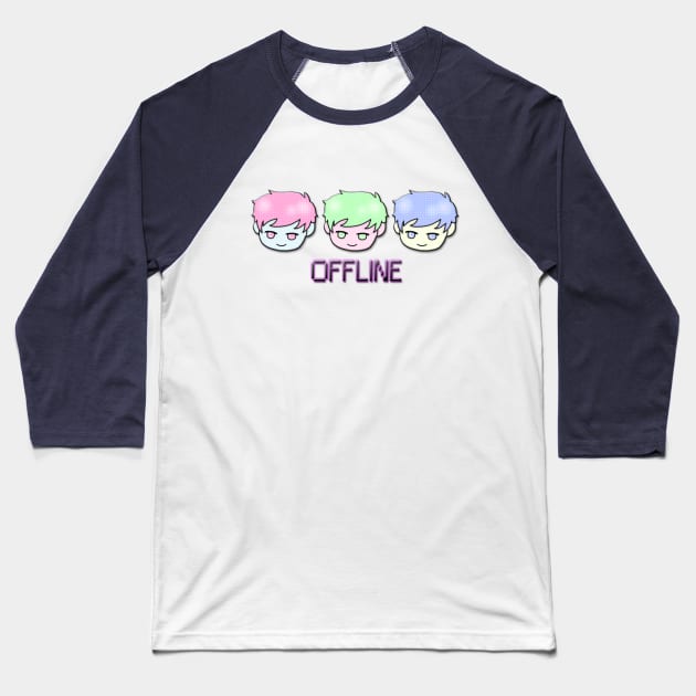 offline banner Baseball T-Shirt by tacothomas